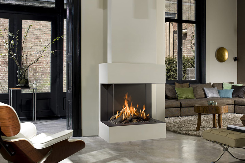 Bellfires Gaskachel - View Bell Topsham Premium Fire